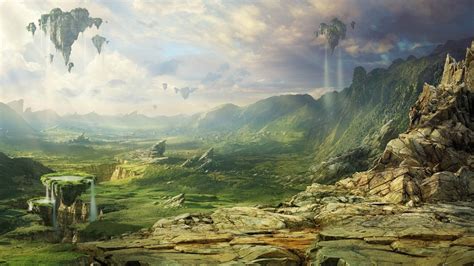 Fantasy Landscapes Wallpapers - Wallpaper Cave