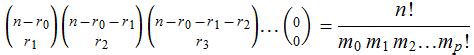 Image result for Multinomial Theorem Example