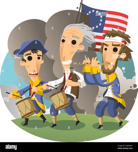 Historical american revolution Stock Vector Images - Alamy