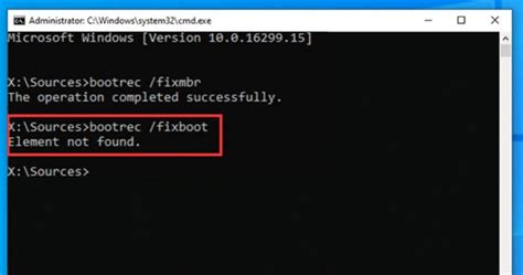 Image result for Repair MBR Command