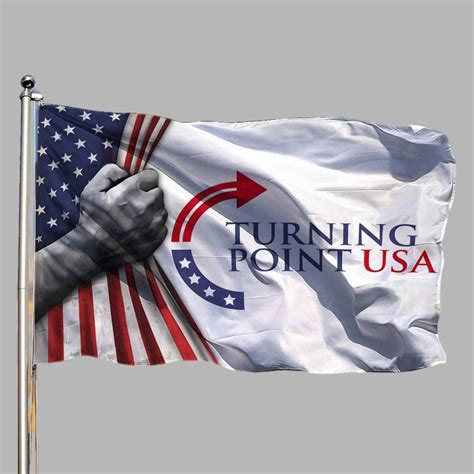 Turning Point USA Inside American Charlie Kirk Flag - gullprint.com