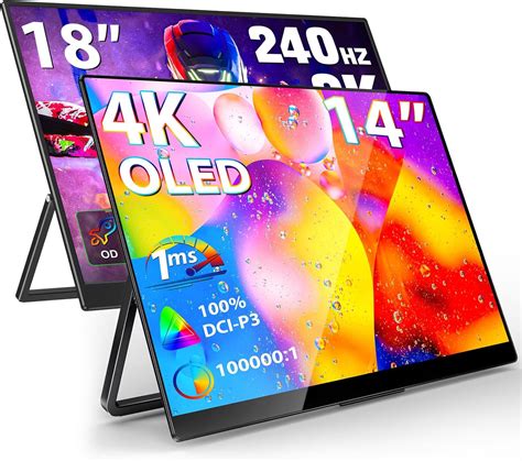 InnoView 18 Inch 2K 240HZ Portable Gaming Monitor India | Ubuy