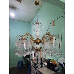 Jual Lampu Gantung Hias Ruang TamuMakan 4 Cabang Rawis Murah Aestetik ...
