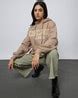 Buy Brown Sweatshirt & Hoodies for Women by Outryt by AZORTE Online ...