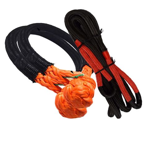 Buy Flyafish Tow Rope 25mm*6m Kinetic Recovery Rope 12mm*125mm Soft ...