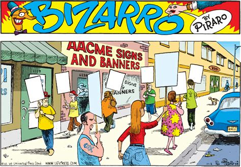 Bizarro Comic Strip 1999-10-03 | Comics Kingdom