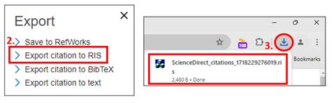 Image result for ScienceDirect to EndNote