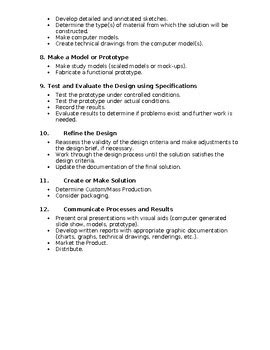 Image result for 12 Step Engineering Design Process