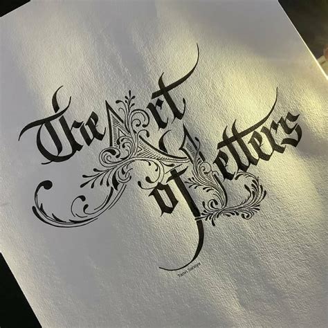 Is Calligraphy A Dying Art Form? | Hand lettering art, Hand lettering ...