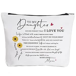 Fokongna Funny Travel Makeup Bag Snack Bag Women Gifts Travel Weekender ...