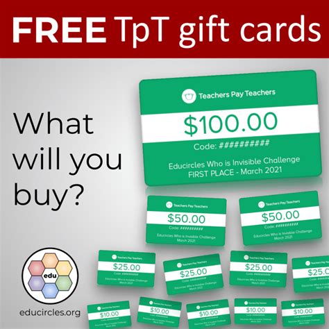 Free TpT resources and Teachers Pay Teachers Gift Card give away