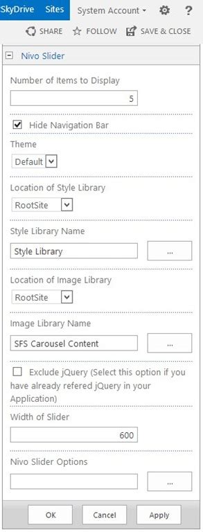 Image result for SharePoint Slider