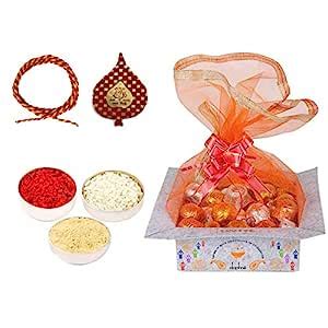 DAPHNE Chocolate Gift Pack Combo - Decorative Felt Basket with ...