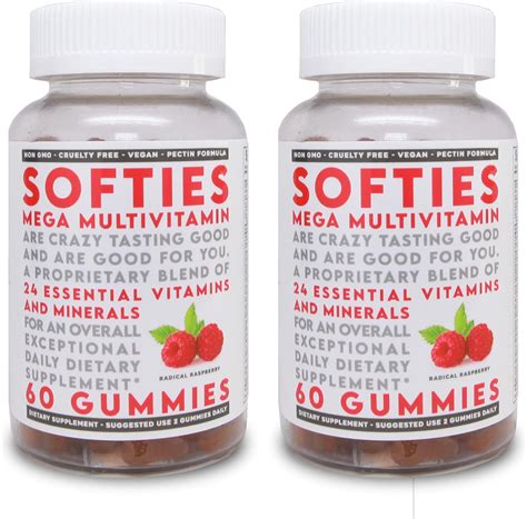 SoftiesGummies Mega Multivitamin for Kids and Adults, Complete India | Ubuy