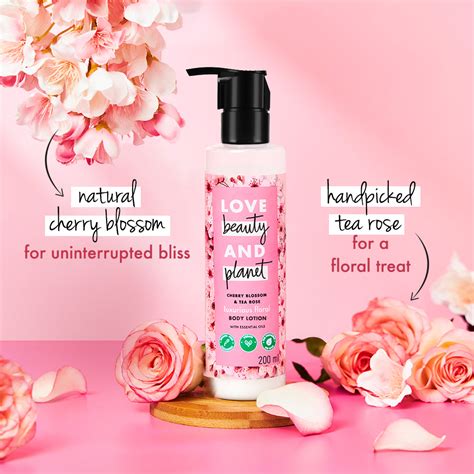 Cherry Blossom & Tea Rose Body Lotion - 190ml – Love Beauty & Planet