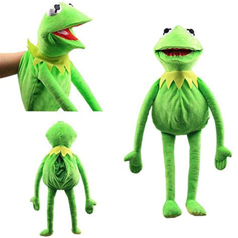 Buy ERTGHJ Frog Puppets Plush Toy, Soft The Frog Plush Hand Puppet Toy ...
