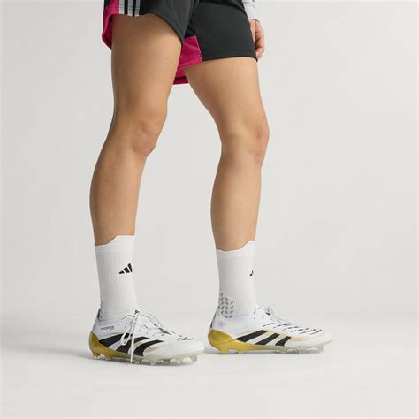 adidas Predator Elite Firm Ground Cleats - White | Free Shipping with ...