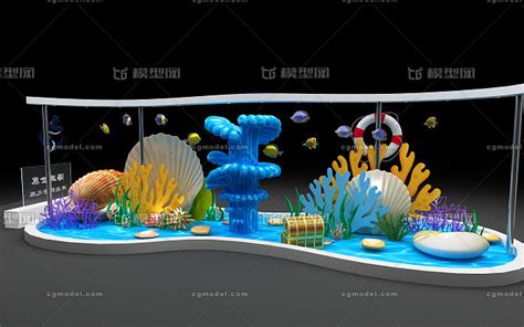 海洋世界美陈设计图__广告设计_广告设计_设计图库_昵图网nipic.com