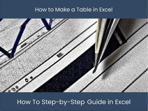Image result for How to Make Table Excel