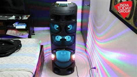 Sony MHC-V81D review: Trippy party speaker with powerful bass