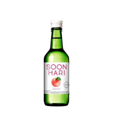 Soon Hari Peach Soju 375mL Bottle – MMWL