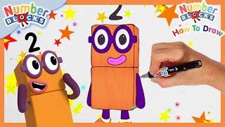 Numberblocks Drawing Tutorial 的图像结果