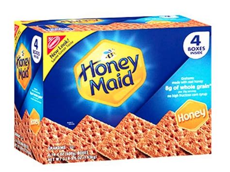 Nabisco Honey Maid Graham Crackers, Honey 4-14.4oz - Walmart.com