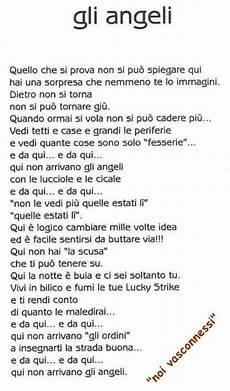 un senso vasco testo quot quando ormai si vola non si pu 242 cadere le pi 249 un senso vasco testo quot quando ormai si vola non si pu 242 cadere le pi 249