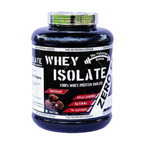 TNS WHEY ISOLATE ZERO FAT 500mg L-CARNITINE 5g EAAs 5g GLUTAMINE (1KG ...