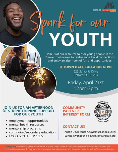 Spark for our Youth RESOURCE FAIR — Urban Peak
