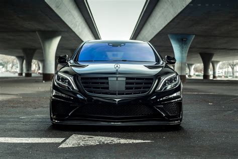 Download Black Mercedes S63 AMG Luxury Car Wallpaper | Wallpapers.com