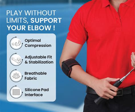 Tennis Elbow Support by Dr. Ortho | Adjustable Support for Elbow Health