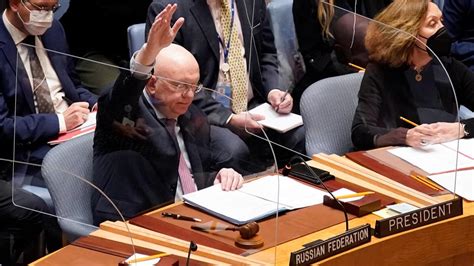 Russia vetoes UN resolution deploring invasion of Ukraine; China, India ...