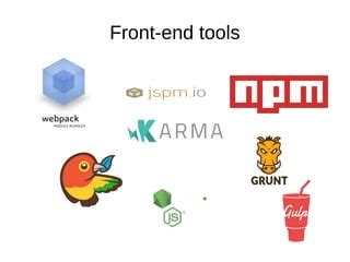 Image result for Java Front End Tools