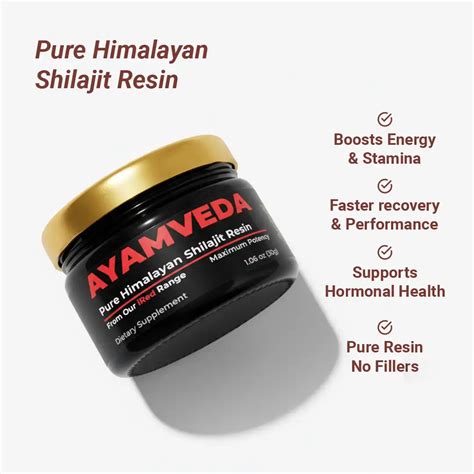 Shilajit Ayurvedic Vitality & Wellness Support for All