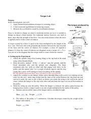 Image result for Torque Sample Problems