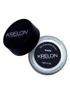 Buy KRELON COSMETICS Seductive Gel Eyeliner Kajal | Paraben Free | Dark ...