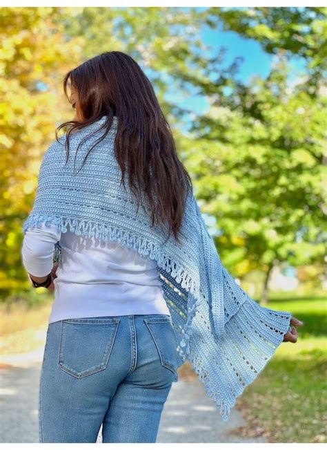 Crochet Rectangular Shawl 的图像结果