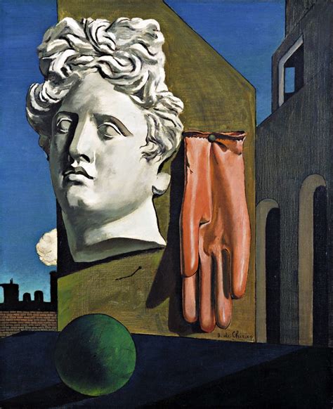 Canto d’amore di Giorgio de Chirico (1914, New York, The Museum of ...