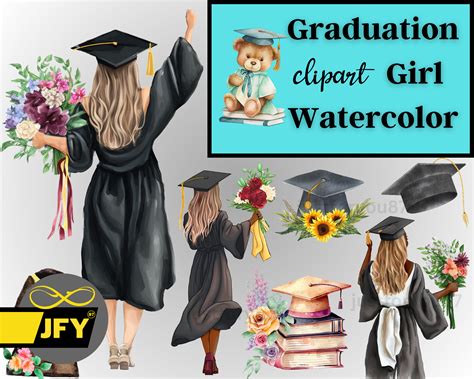 Graduate Girl Clip Art