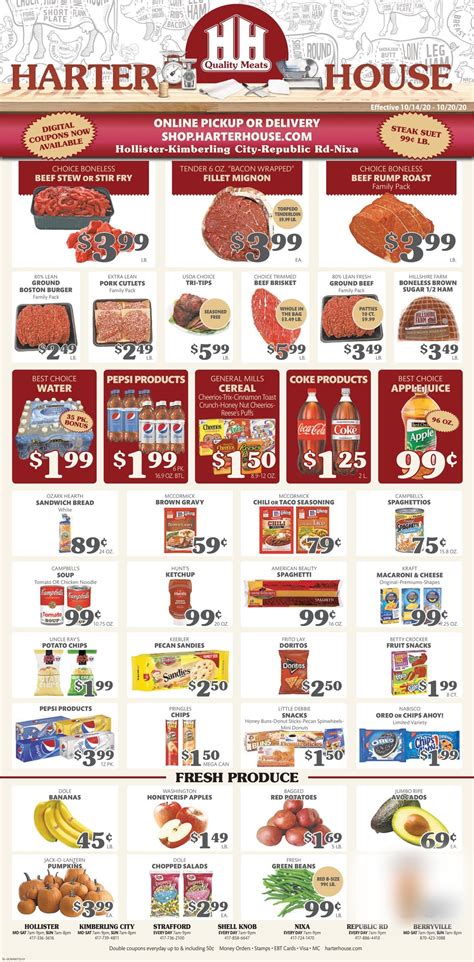 Harter House Ad Circular - 10/14 - 10/20/2020 | Rabato