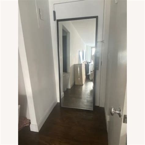 West Elm Thick Frame Floor Mirror - AptDeco