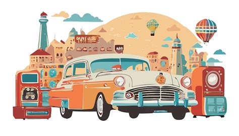 Classic car tours Vectors - Download Free High-Quality Vectors from ...