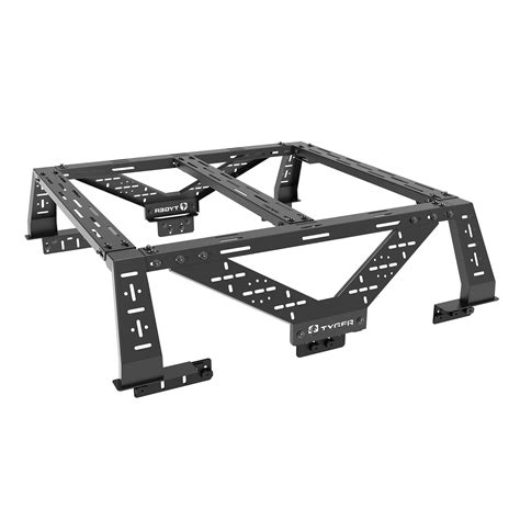 Buy Tyger Auto Plate Style Overland Bed Rack for Mid-Size Pickup Trucks ...
