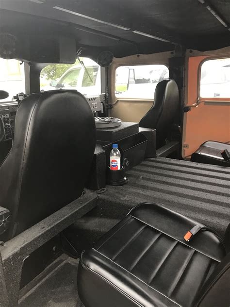 Buy Humvee Seats Hummer H1 W/ Bench Seat M998 Hmmwv- #1 Seller On Ebay ...