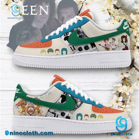 Queen Band Color Mix Air Force Shoes - 9ninecloth
