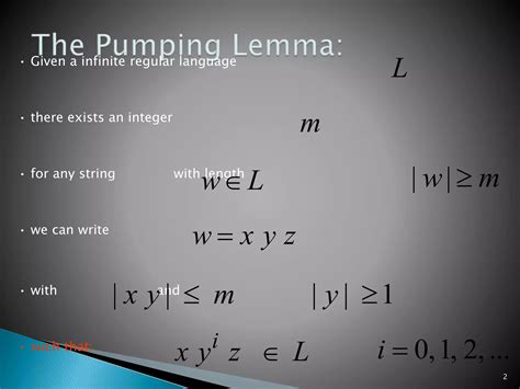 Pumping Lemma Problems 的图像结果