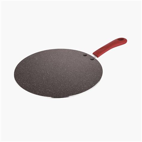 Buy BERGNER Corsica Aluminium Non-Stick Flat Tawa- 28 cm from Bergner ...