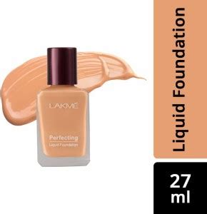 Lakmé Perfecting Liquid Foundation, Shell, 27ml Foundation - Price in ...