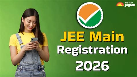 JEE Main Registration 2026: Apply Online For Session 1 At jeemain.nta ...